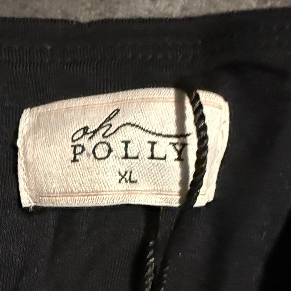 Oh Polly Black Spaghetti Strap Dress - Picture 4 of 5